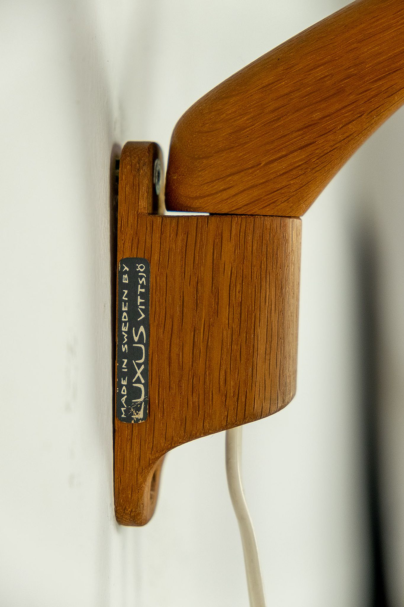 Wall light by Uno & Östen Kristiansson for Luxus Vittsjö, 1950s