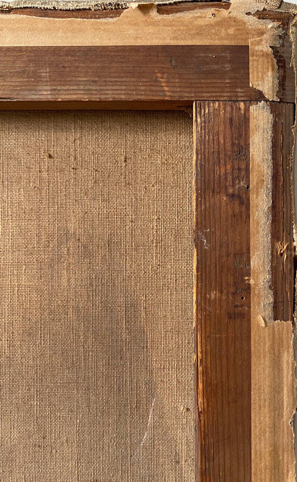 Hst painting "shepherd and sheep near the pond" signed a. disert impressionism