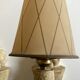 Pair of Arlus torchlight wall light in art deco plaster 1950