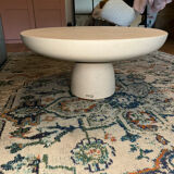 Olo Mogg waxed concrete coffee table by Antonio Facco