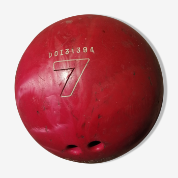 Boule de bowling numero 7