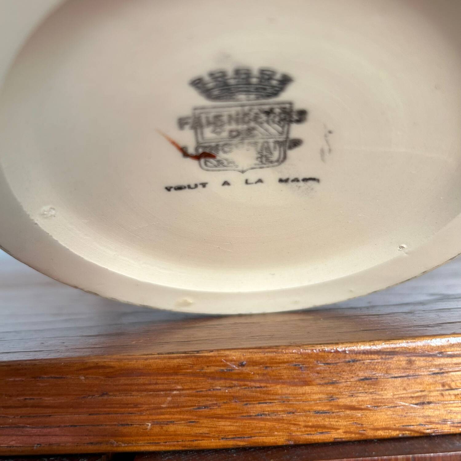 Colmar Longchamp earthenware soup tureen