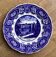 Boch brothers "keramis" plate - vintage