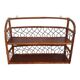 Vintage rattan shelf