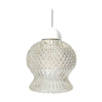 Glass hanging lamp