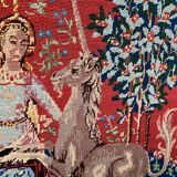 Tapestry made by hand