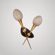 Beautiful is the impressive wall light offered by the house of luminaire arlus year.