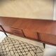 Scandinavian design sideboard in vintage teak