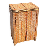 Rattan chest from the 1950s
