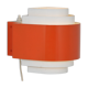 1970s orange metal dutch wall lamp