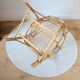 Fauteuil en rotin vintage
