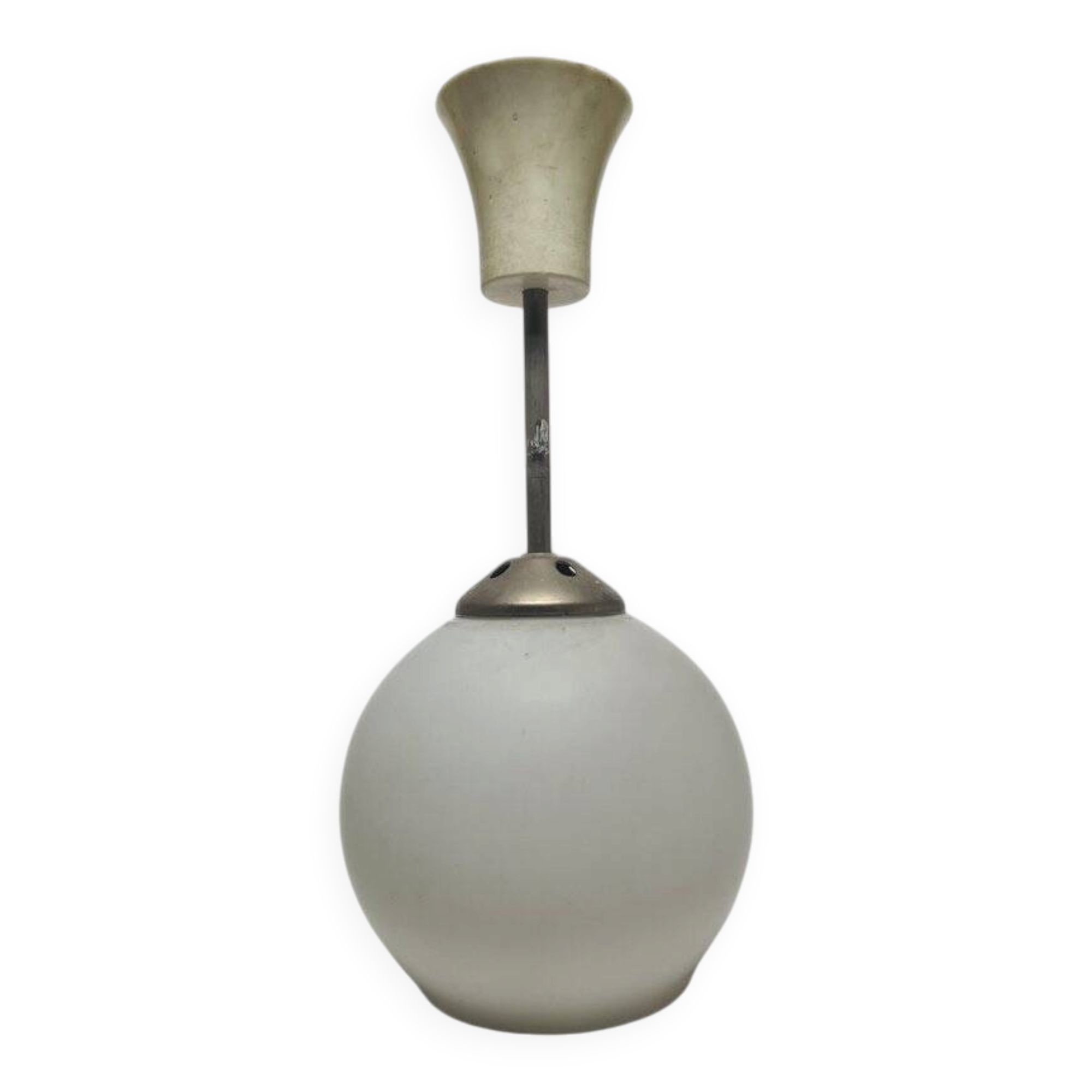 Postmodern communist pendant lamp, Poland, 1970s