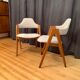 Pair of Compass chairs by Kai Kristiansen, SVA Møbler, Denmark, 1960s