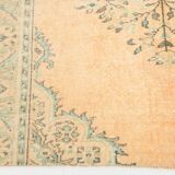 6x9 Vintage Light Yellow Oriental Vintage Rug, 180x277Cm