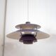 Danish Pendant Lamp PH5 by Louis Poulsen in purple color