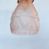Art deco rose lamp