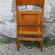 Chaise pliante en bois