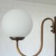 Vintage Pendant Light from 1970's Mid Century Rustic Hanging Lamp Copper