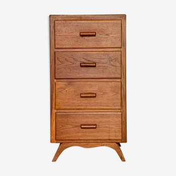 Commode chiffonnier en chêne