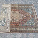 Tapis d'orient persan ancien fait main mazlahan 1,9 x 1,3 m