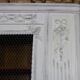 shabby wardrobe with Louis XVI style mesh door
