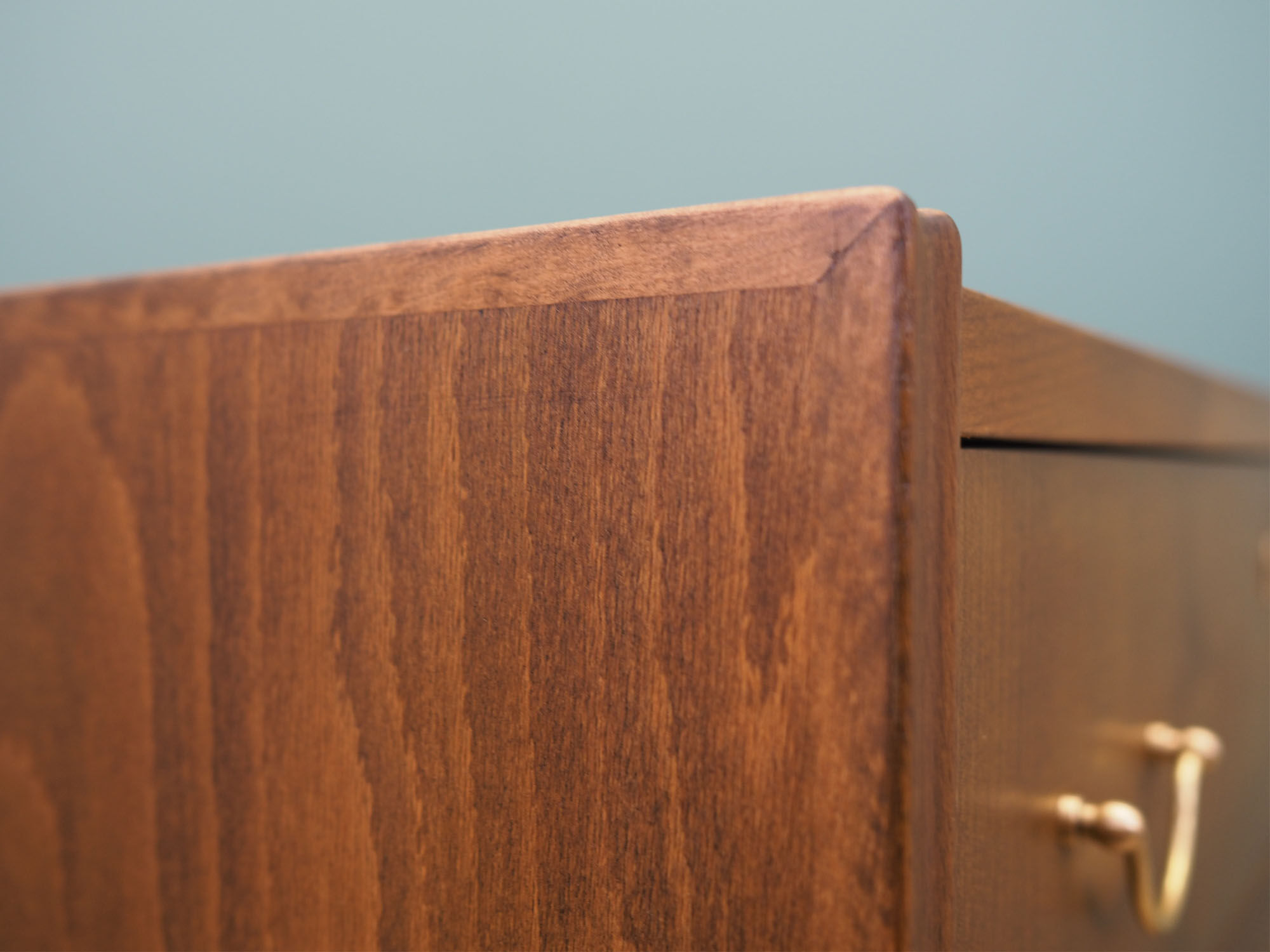 Walnut chest of drawers, Danish design, 60s, made in Denmark