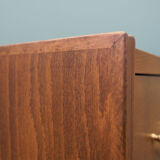 Walnut chest of drawers, Danish design, 60s, made in Denmark