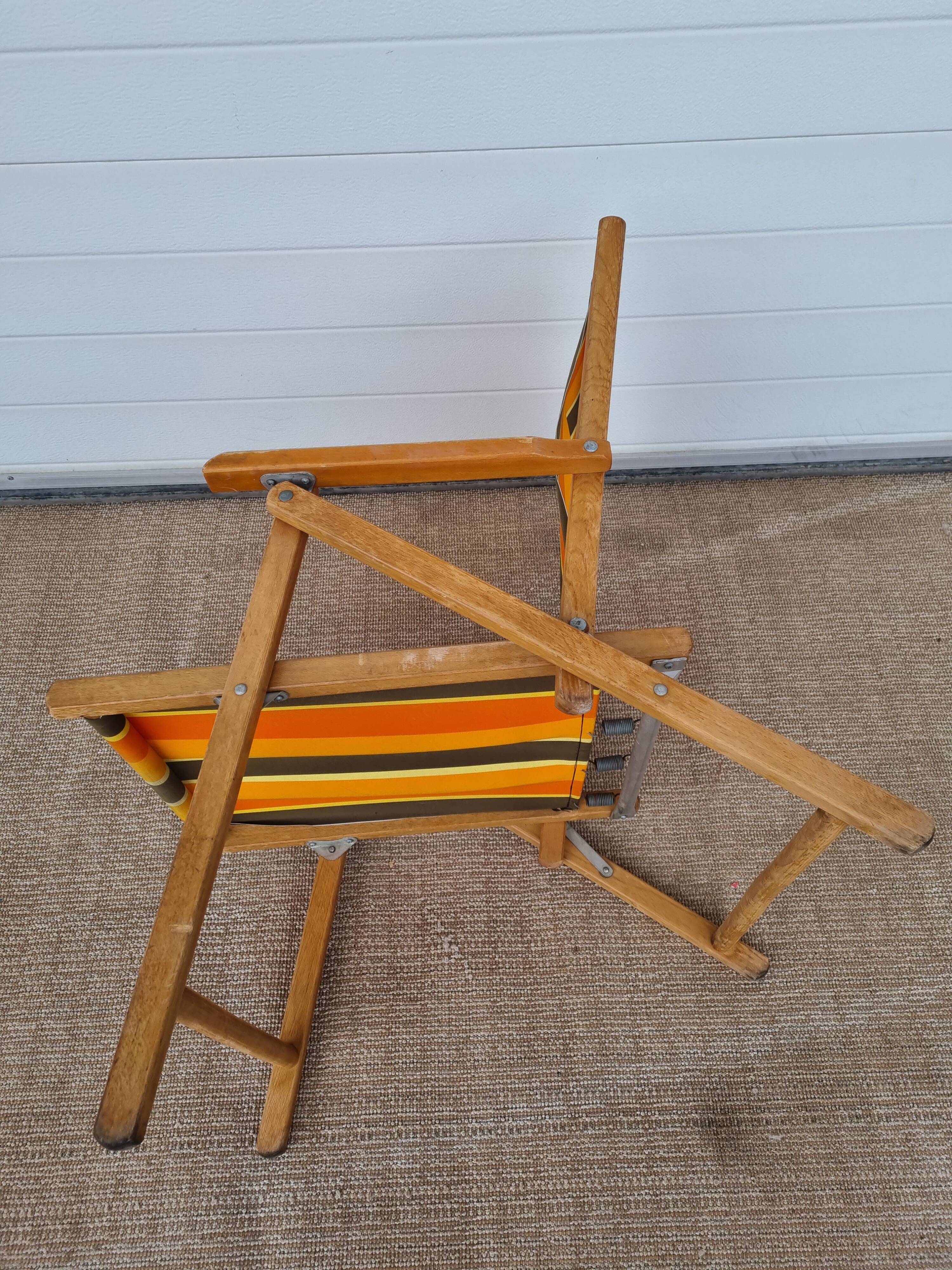 60s old foldable garden chair