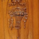 Art Deco buffet in walnut and marble