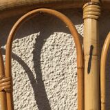 Rattan bedhead one person