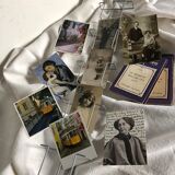 Postcards display, photos