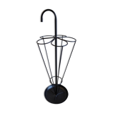 Porte-parapluie en métal noir