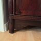 Brown lacquered Chinese wardrobe from Shandong.
