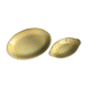 Set of dishes, salt faience