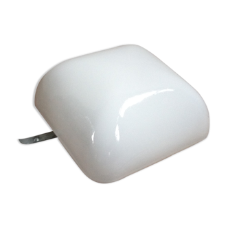 Plafonnier carré en opaline