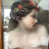 Portrait de jeune fille du XIXEME siècle