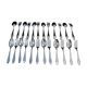 Ménagère entremet 24 pieces art deco goldsmith deetjen - forks/spoons