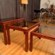 Nesting tables, Italy, 1970s, set of 3