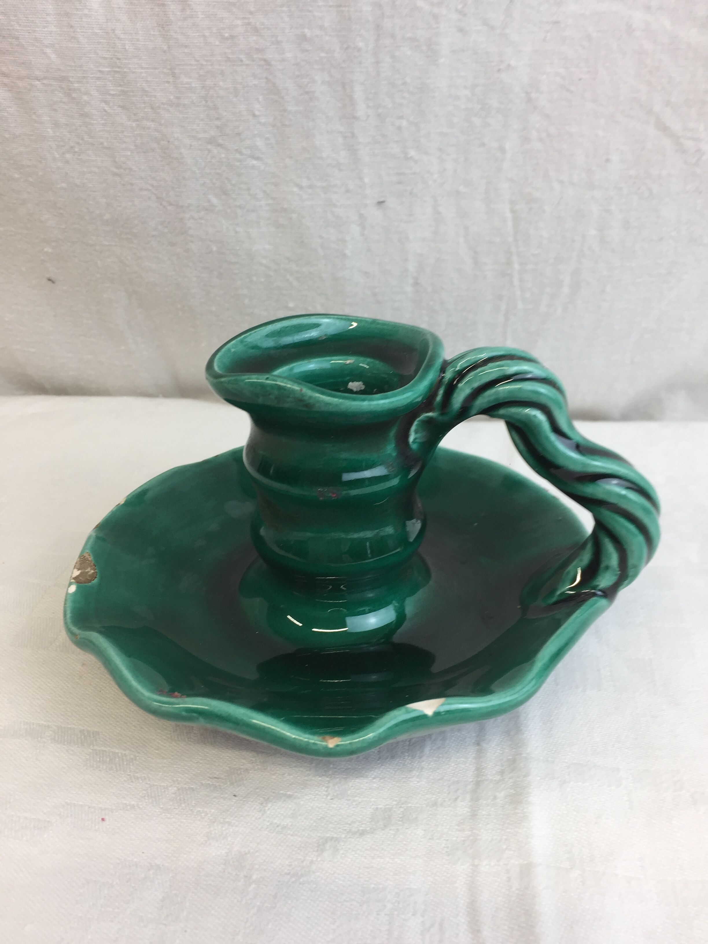 Candlestick or old cellar rack, handcrafted, made in France, Salin