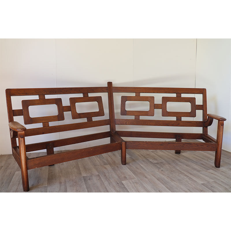 Sofa "Mathilde" by Guillerme and Chambron for Your House circa 1960