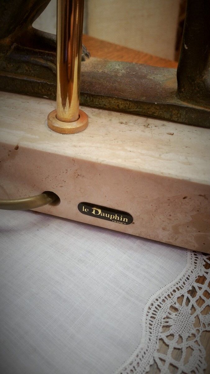 Sphinx lamp by Le Dauphin 80s