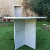 Marble dining table 1980