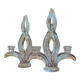 Vannes crystal candle holders from the 70s (X2)