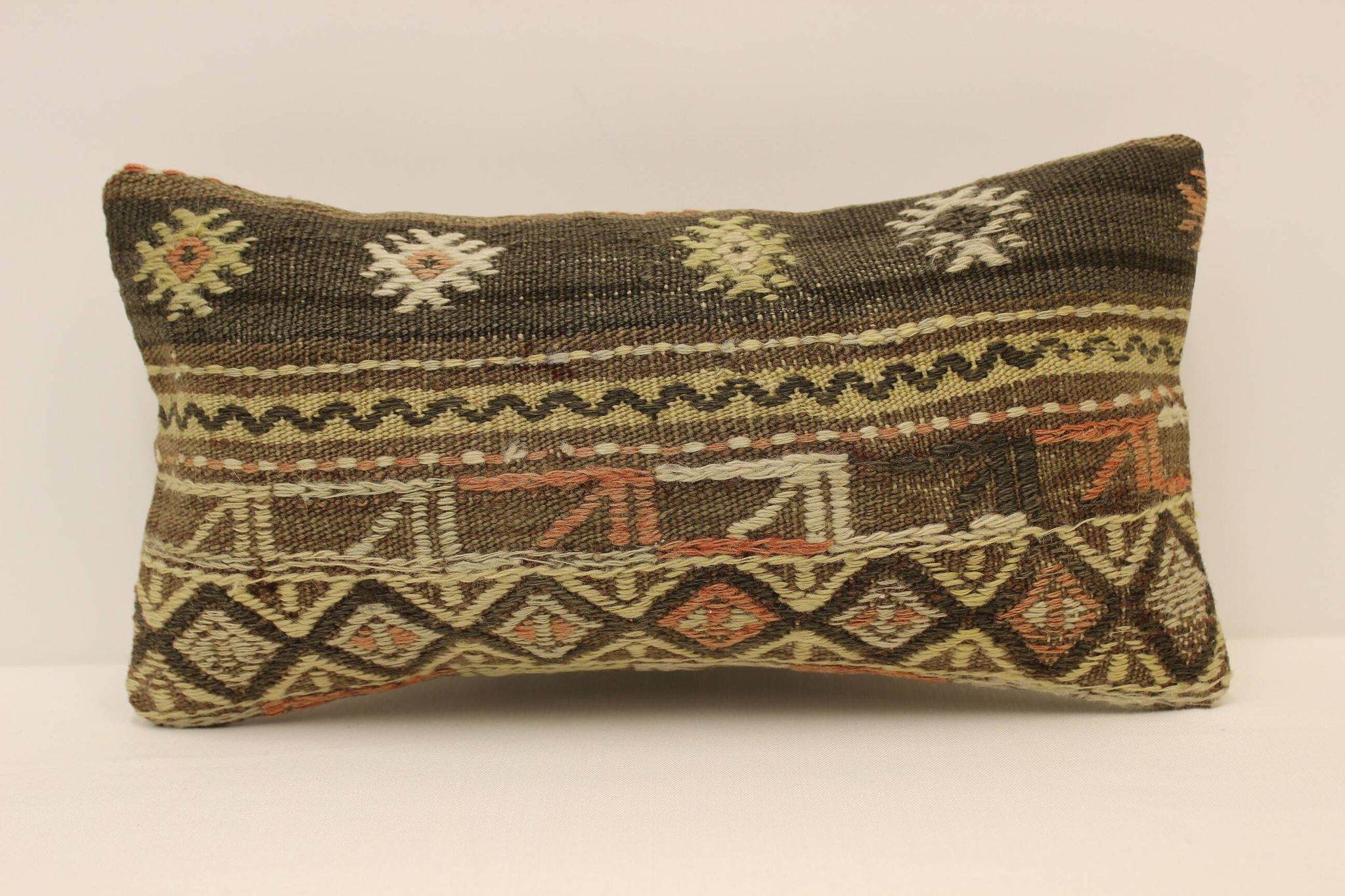 Turkish kilim cushion, 20x40 cm, YK-216