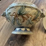 Art Nouveau earthenware soup tureen
