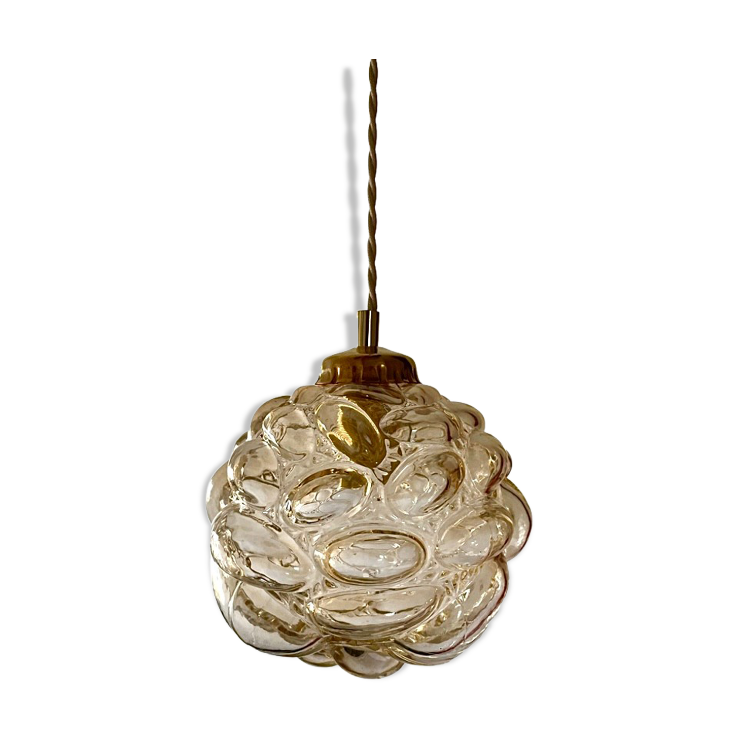 Electrified amber bubble suspension to nine