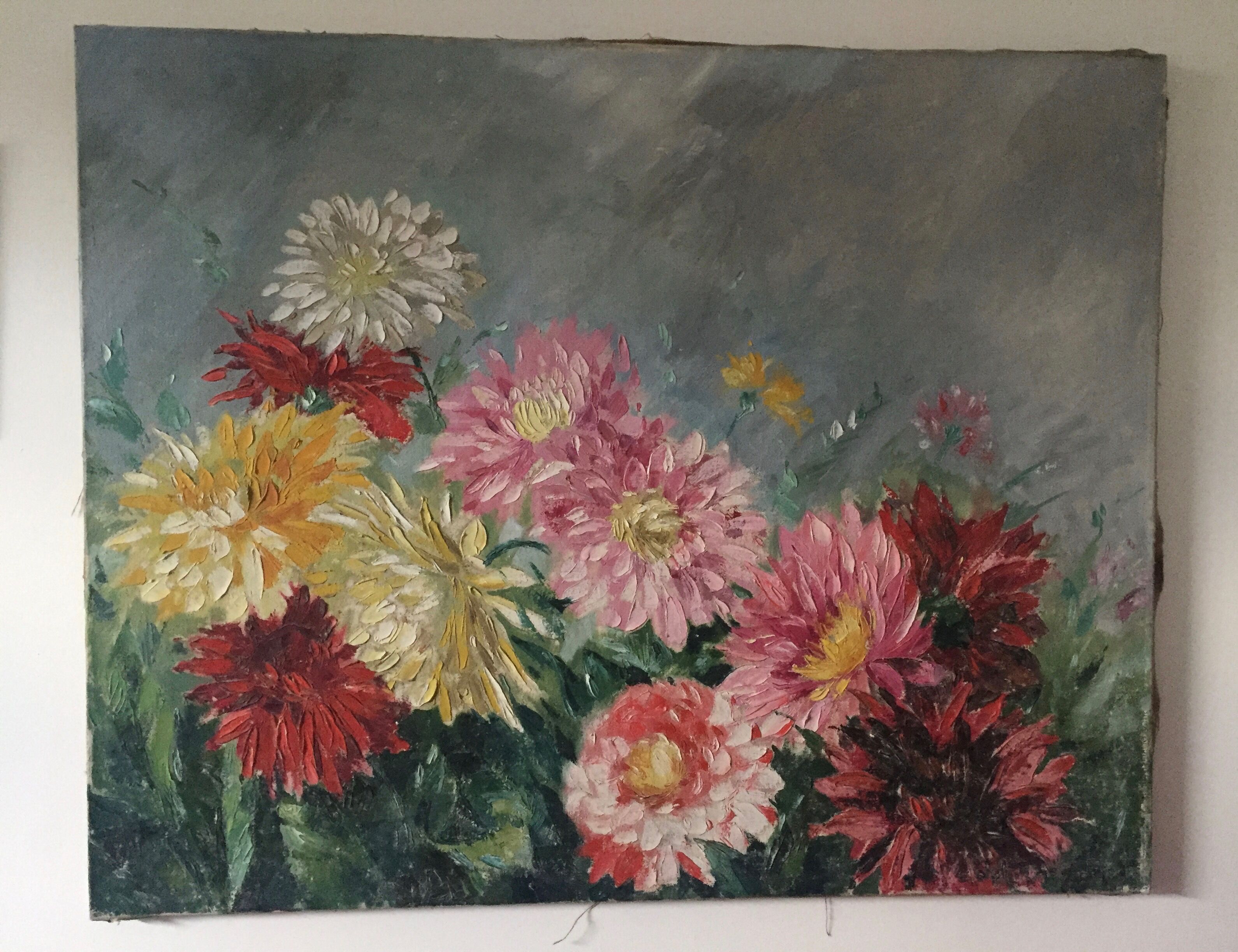 Bouquet of dahlias