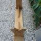 Wooden bench