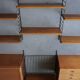 Etagère murale vintage par Nisse Strinning pour String AB, années 1960