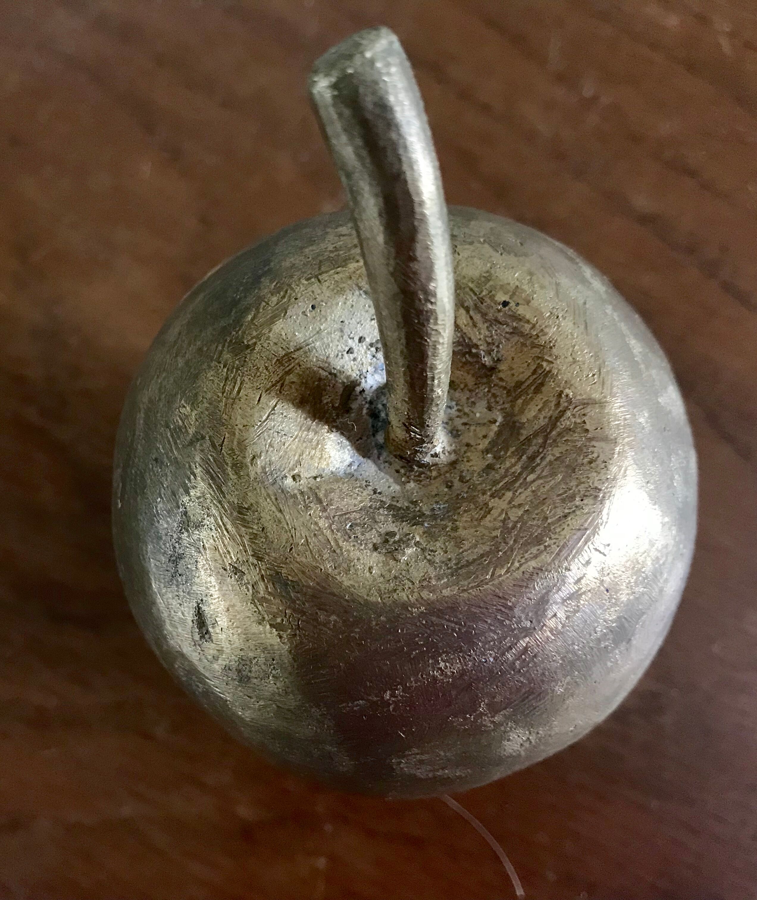 Gilded bronze paperweight